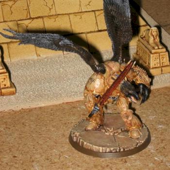 Ra - Daemon Prince of the Horus Hawks by hailstop