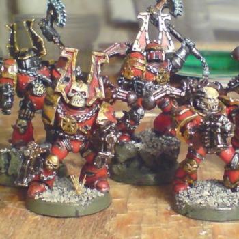 5 Berserkers of Khorne by Hellogr