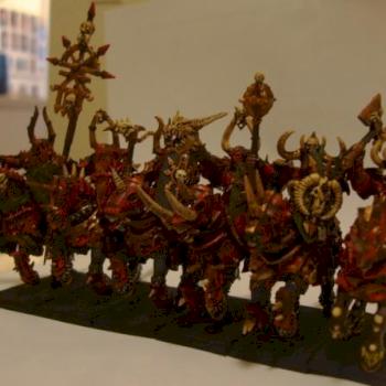 Khorne Knights by terryanddeidra
