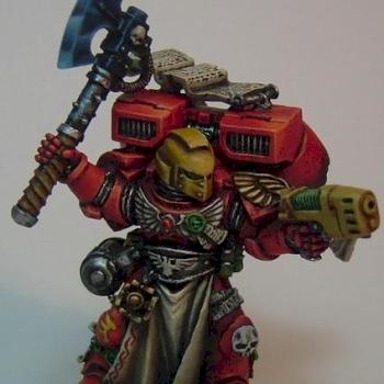 Blood Angels Assault Squad Sergeant by gasmann
