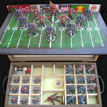 Box blood bowl team and my caos team conversion by borak