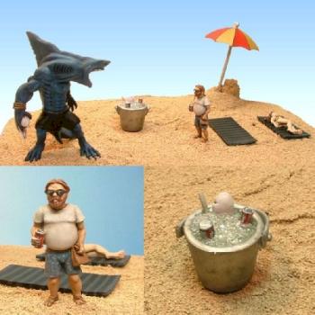 A Day at the Beach by Valloa