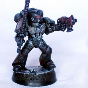 Space Marine (2nd view) by Deucalion