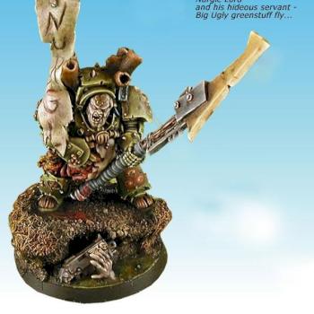 Typhus - Herald of Nurgle (conversion) by Fenris Studio