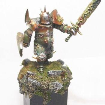 Guerrier de nurgle 54mm by allan c