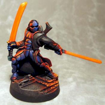 Knight of Balance - Lighting Effects Experiment by Rob Jedi