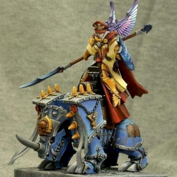 Orionis 1, Daemon huntress by JohnnyKS