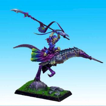Mounted daemonette champion by Yellow one