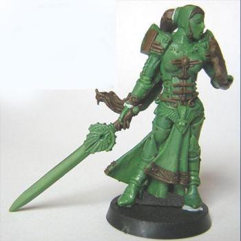 ciber paladin female capitain (better pics) by ergman
