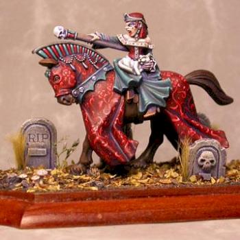 Lahmian Vampiress with Display Base by Rob Jedi
