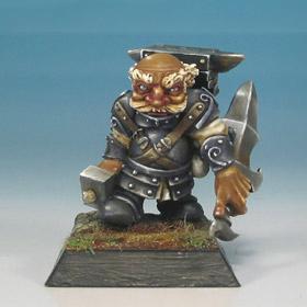 Armurier Nain / Dwarf armorer by Manumilitari