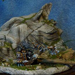Wolfen Diorama View #2 by James by Wappellious