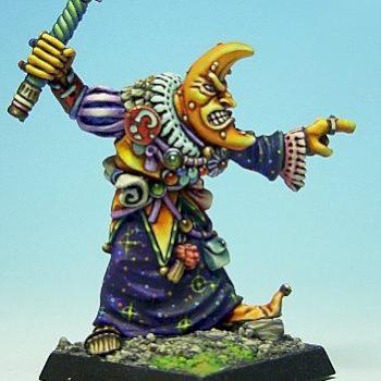 Chaos Champion of Tzeentch by QiaoZhong