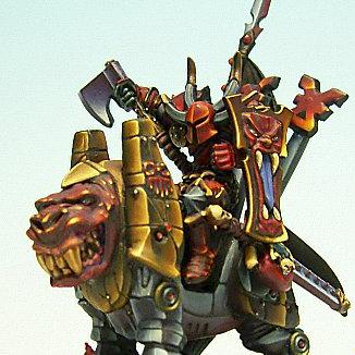 Chaos Champion of Khorne by QiaoZhong