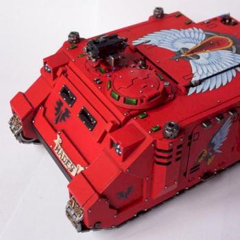 Blood Angels Rhino by Lord Chronos