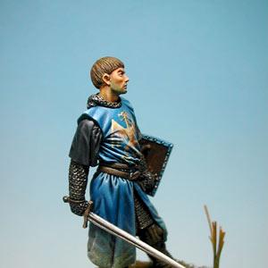 knight from elite miniatures by guillaume