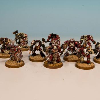 Blood Templar, Terminator Assault Squad by Nicholas Roche
