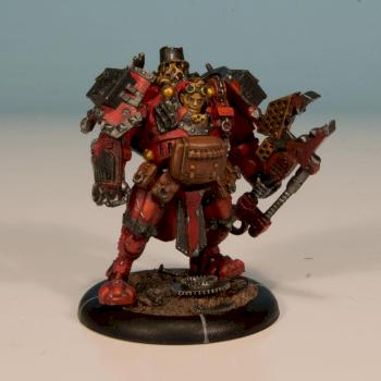 Khador Mechanic Officer by othree
