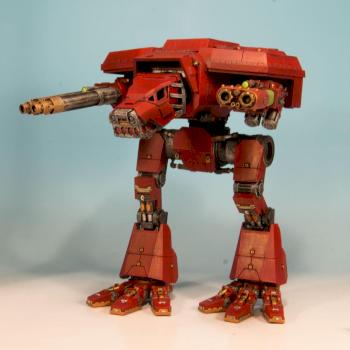 Legio Mattalica Warhound Titan by Steve Vieau