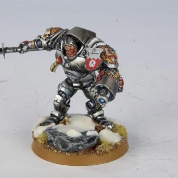 Grey Knight Paladin by Dave Manganaro
