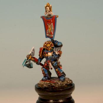 Brother Galan, Blood angels librarian by Marcus Kim