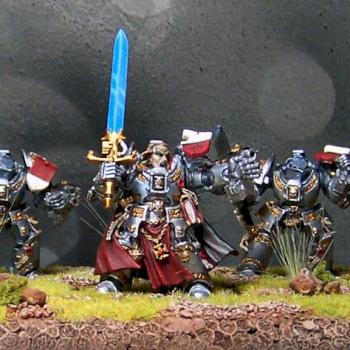Grey Knight's Brother-Captain Stern by IronLung