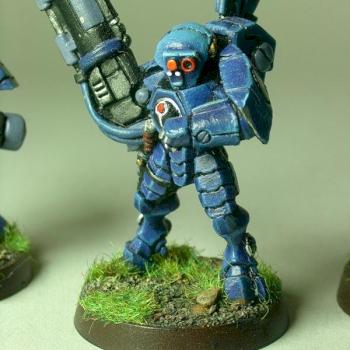 Tau XV-15 Stealth Suit by bradshaw