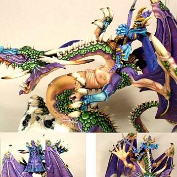 Warhammer fantasy Dragon by Simona