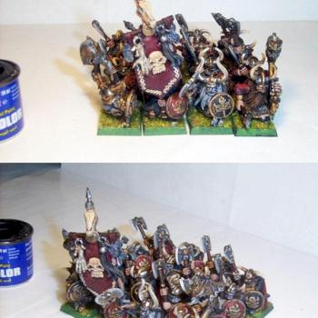 Chaos Dwarf Regiment by ardeth