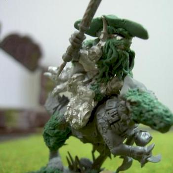 WIP Saurus Hero on Cold One Conversion. by Dartz