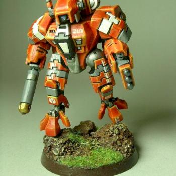 Tau XV-84 Battlesuit - Scratch built by bradshaw