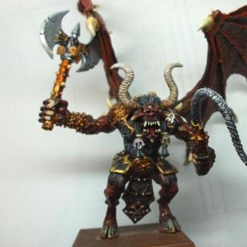 bloodthirster of khorne by Blueraven84