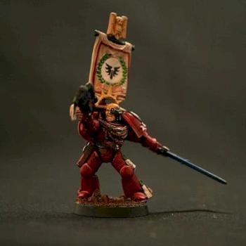 Blood Angels Captain by an6el of death