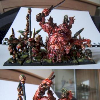 Great Unclean One and Plaguebearers by Khabuldashudeth