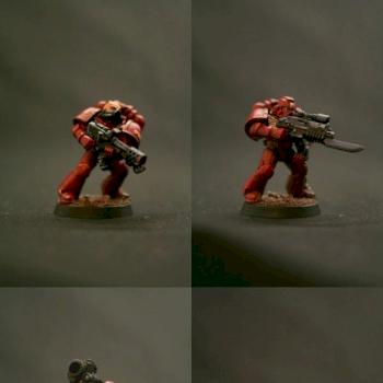 blood angel tactical marines by an6el of death