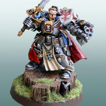 Grey Knights Brother Captain Stern by bradshaw