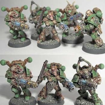 Death Guard havoc squad by Matyilinko