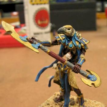 Horus themed Ushabti by Fuzzyguy