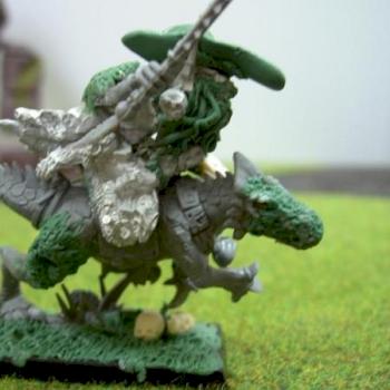 WIP Saurus Hero on Cold One Conversion. View 2 by Dartz