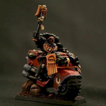 Chaplain on Bike by an6el of death