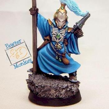 Eldar Warlock by pewtermonkey