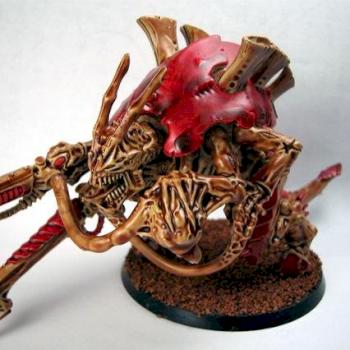 Shooty Tyranid Carnifex by Llamarama