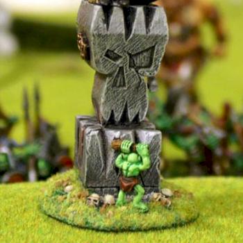 Orc Scenery / Snotling Climbing frame by Olly2000