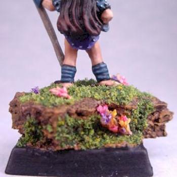 Female Halfling Adventurer with Staff aka Rose by Jubilee