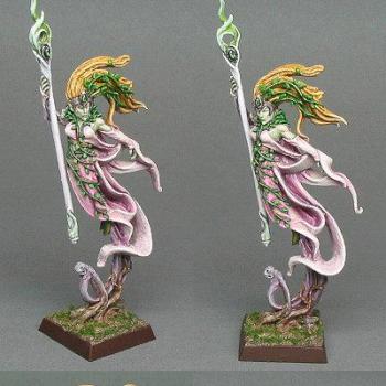 Wood Elf Spellsinger by GriffinPainting