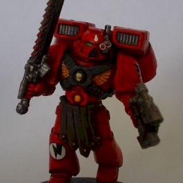 Space Marine of the Emperors Fury Chapter by lordzenith