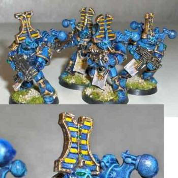 Thousand Sons Marines by Spamus Eatus