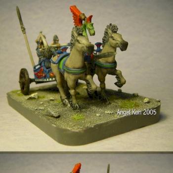 elven chariot by angelkoh