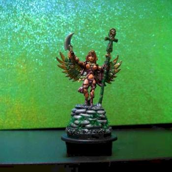 Fatima's new well base. by Green fairy