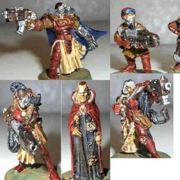 Inquisitor + Retinue by Spamus Eatus